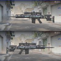 【STEAM】-国服-完美平台-Csgo2-游戏装备交易-SCAR-20 | 牢笼 (崭新出厂)