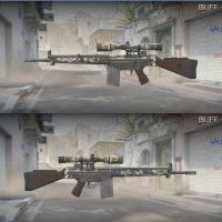 【STEAM】-国服-完美平台-Csgo2-游戏装备交易-G3SG1（纪念品） | 多变迷彩 (战痕累累)