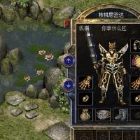 176复古百区天花板战士号，运9攻40裁决+复活麻痹双特戒，全套极品圣战，全区前三高战