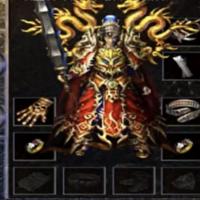 复古传奇，账号出售，男战士，等级50级，烈火、狮子吼满级，四级烈火，武器：裁决之杖，运7，攻击0‑37极品，运2记忆项链，凑齐运9，天魔神甲（极品+3攻击）圣战头盔、圣战手镯一对、圣战戒指一对