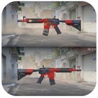 【STEAM】-国服-完美平台-Csgo2-游戏装备交易-M4A4（StatTrak™） | 杀意大名 (崭新出厂)