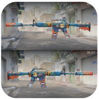 【STEAM】-国服-完美平台-Csgo2-游戏装备交易-M4A1消音版 | 二号玩家 (久经沙场)
