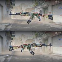 【STEAM】-国服-完美平台-Csgo2-游戏装备交易-AK-47 | 抽象派 1337 (崭新出厂)